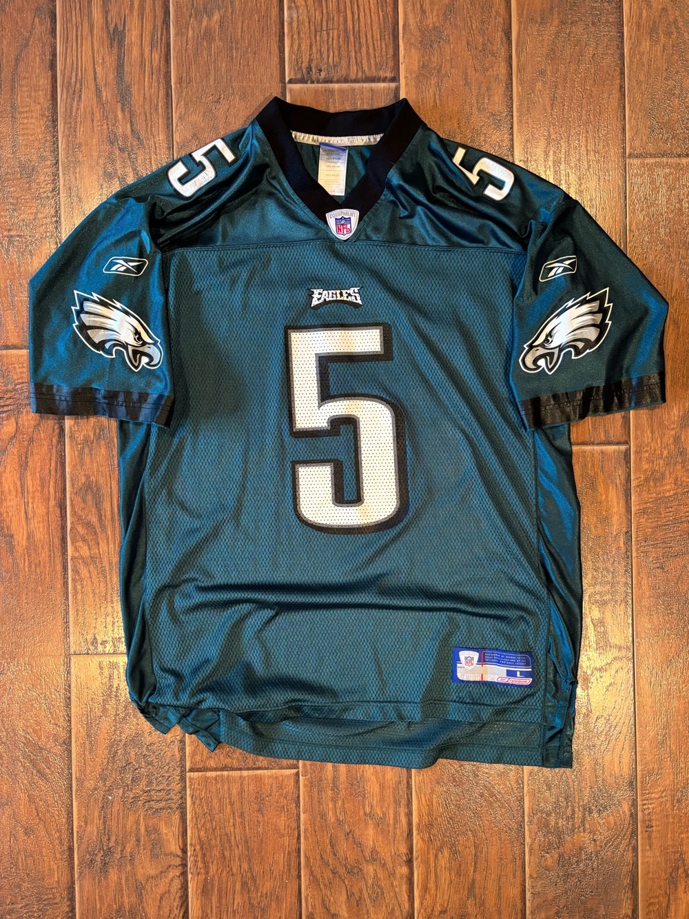 Vintage Y2K Reebok Eagles NFL Donovan McNabb Jersey